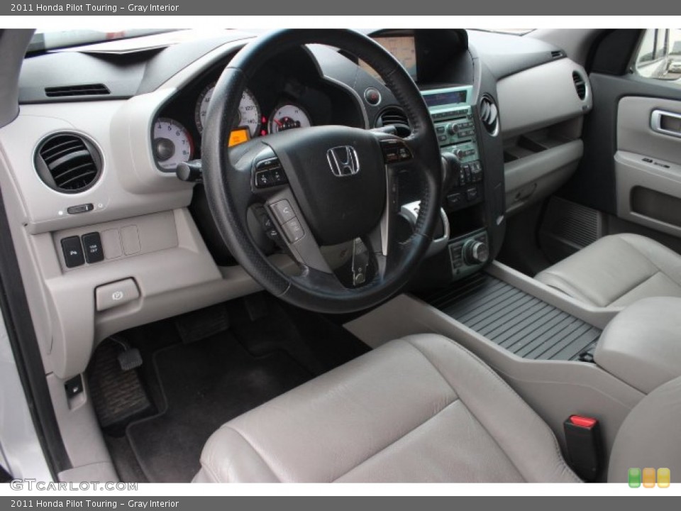 Gray 2011 Honda Pilot Interiors