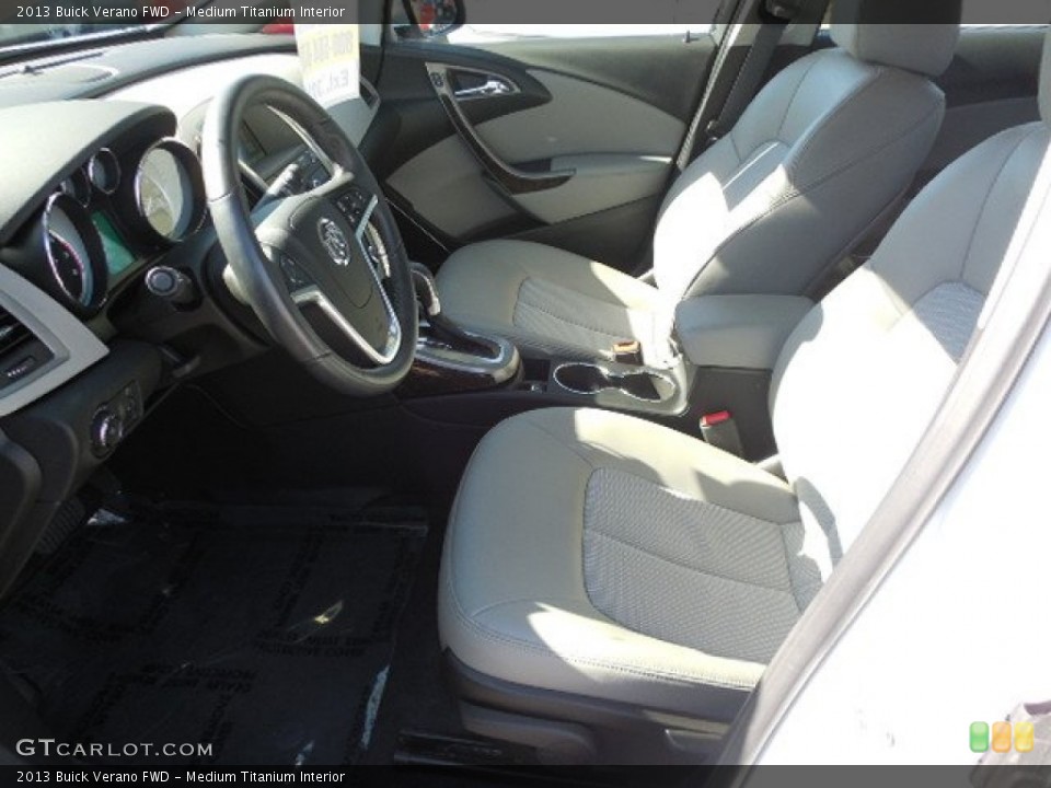 Medium Titanium Interior Front Seat for the 2013 Buick Verano FWD #89293188