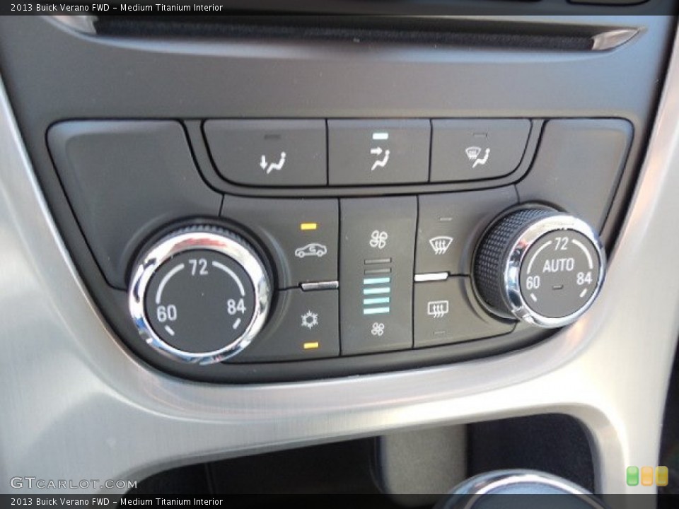 Medium Titanium Interior Controls for the 2013 Buick Verano FWD #89293485