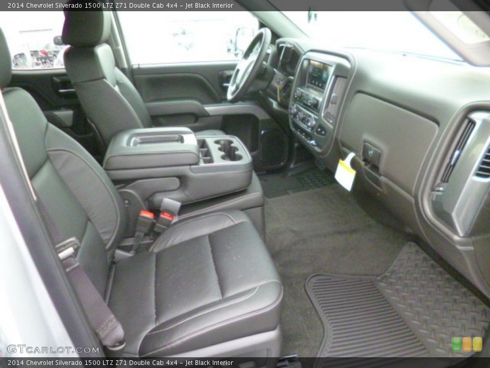 Jet Black Interior Photo for the 2014 Chevrolet Silverado 1500 LTZ Z71 Double Cab 4x4 #89293881
