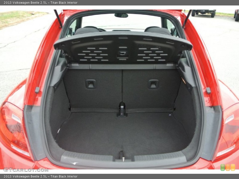 Titan Black Interior Trunk for the 2013 Volkswagen Beetle 2.5L #89296479