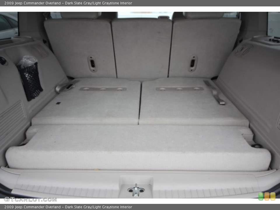 Dark Slate Gray/Light Graystone Interior Trunk for the 2009 Jeep Commander Overland #89297865