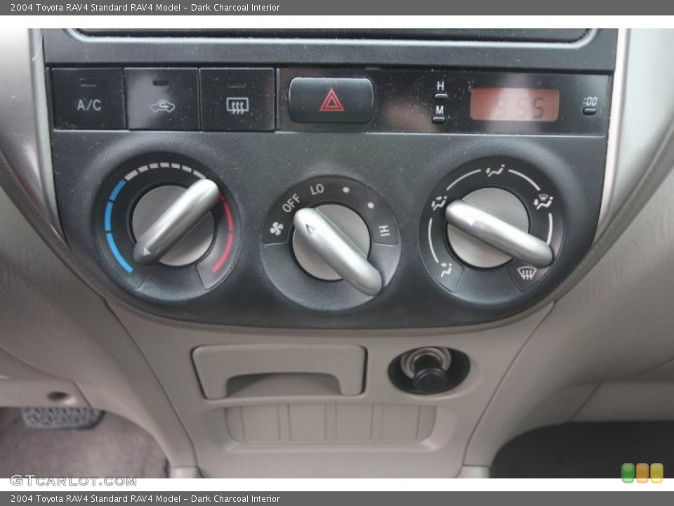 Dark Charcoal Interior Controls for the 2004 Toyota RAV4  #89299008