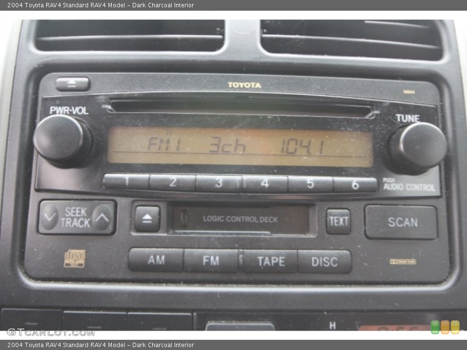 Dark Charcoal Interior Audio System for the 2004 Toyota RAV4  #89299020