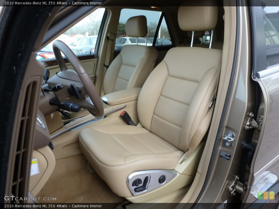 Cashmere Interior Front Seat for the 2010 Mercedes-Benz ML 350 4Matic #89299941