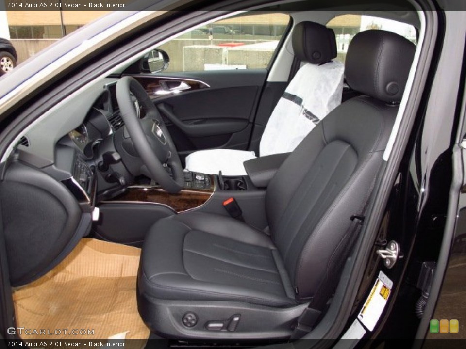 Black Interior Front Seat for the 2014 Audi A6 2.0T Sedan #89300070