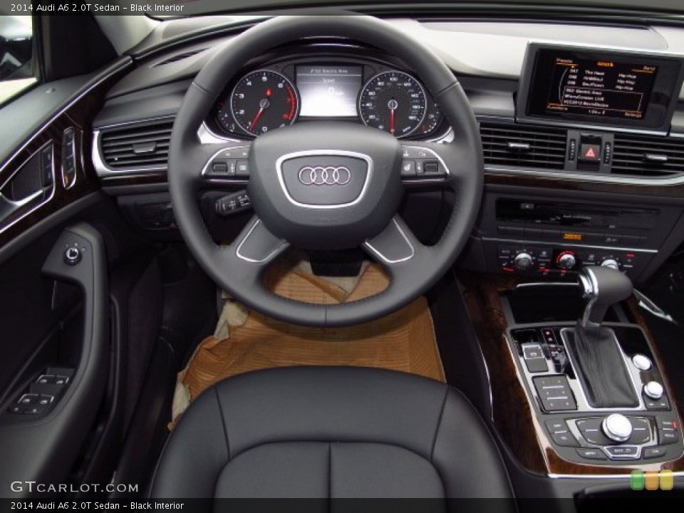 Black Interior Dashboard for the 2014 Audi A6 2.0T Sedan #89300082