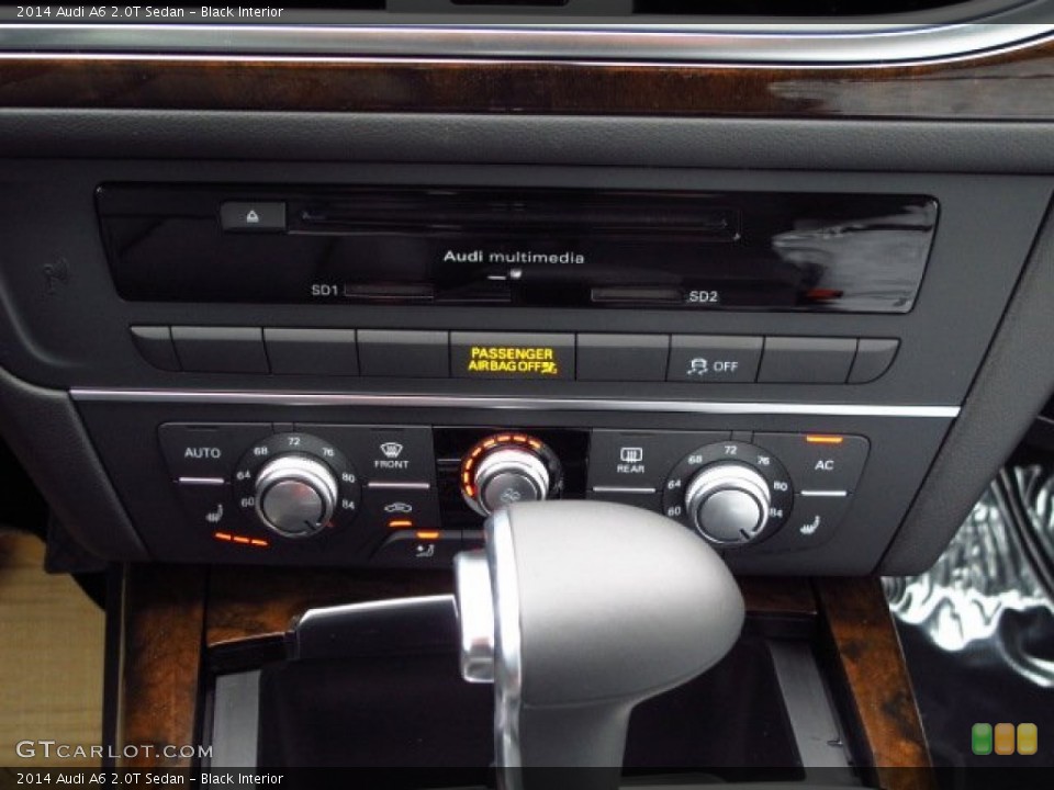 Black Interior Controls for the 2014 Audi A6 2.0T Sedan #89300118