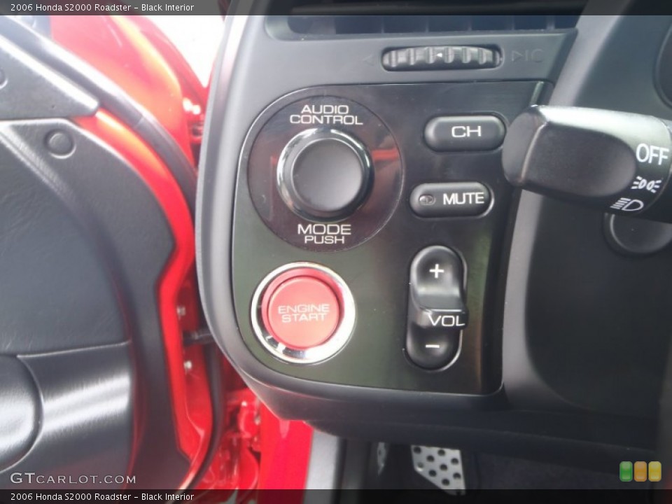 Black Interior Controls for the 2006 Honda S2000 Roadster #89301782