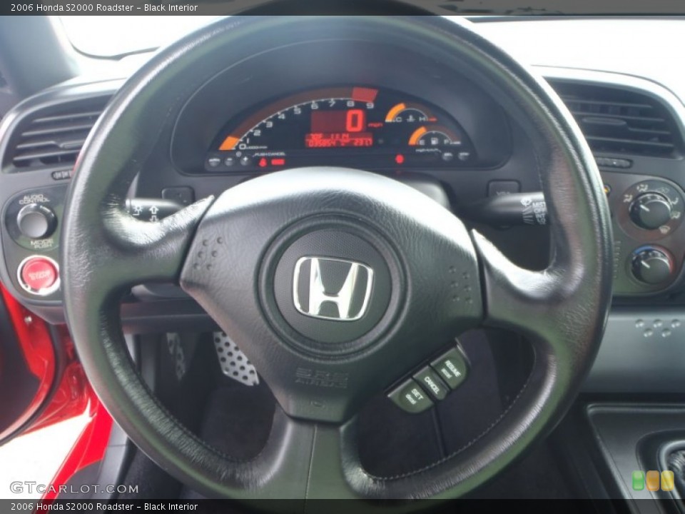 Black Interior Steering Wheel for the 2006 Honda S2000 Roadster #89301803