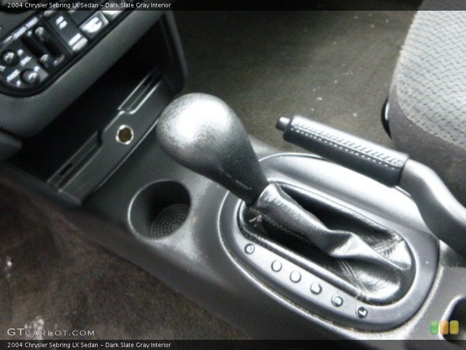 Dark Slate Gray Interior Transmission for the 2004 Chrysler Sebring LX Sedan #89304157