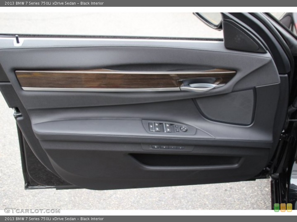Black Interior Door Panel for the 2013 BMW 7 Series 750Li xDrive Sedan #89306279