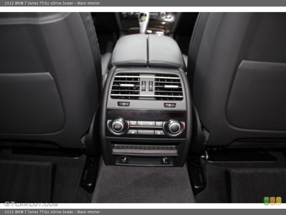 Black Interior Controls for the 2013 BMW 7 Series 750Li xDrive Sedan #89306609