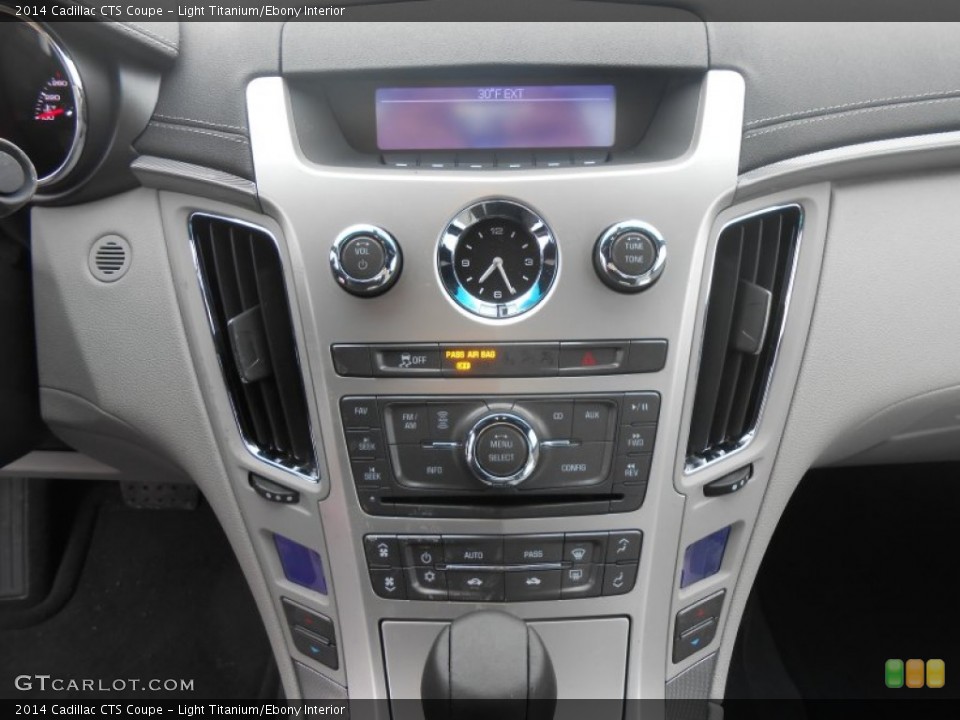 Light Titanium/Ebony Interior Controls for the 2014 Cadillac CTS Coupe #89307050