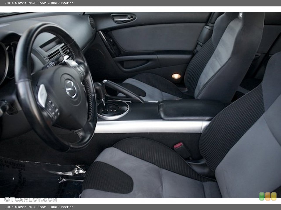 Black Interior Photo for the 2004 Mazda RX-8 Sport #89311442