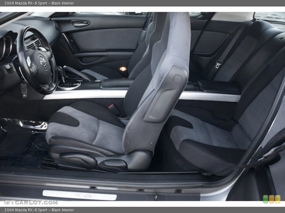 Black Interior Photo for the 2004 Mazda RX-8 Sport #89311695