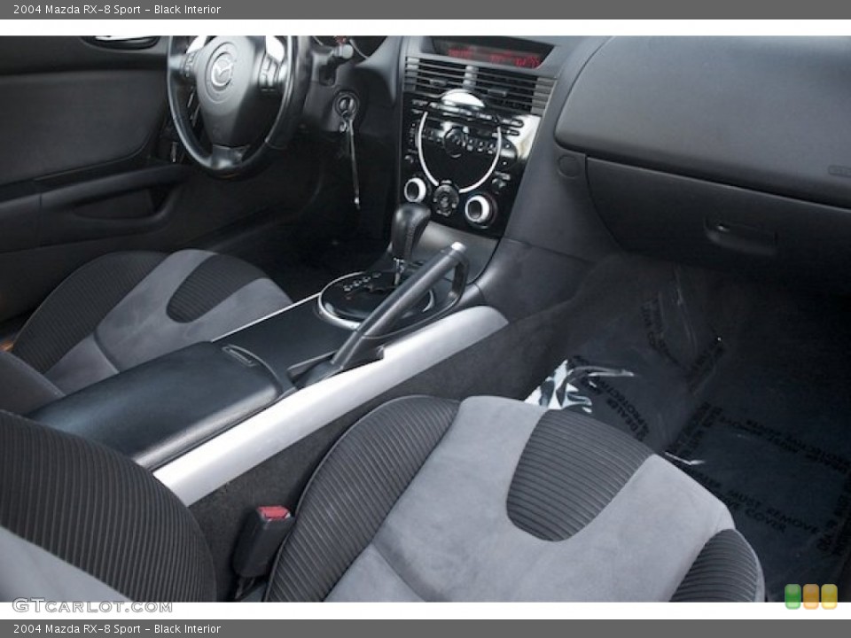 Black Interior Dashboard for the 2004 Mazda RX-8 Sport #89311808