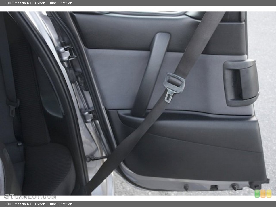 Black Interior Door Panel for the 2004 Mazda RX-8 Sport #89311979