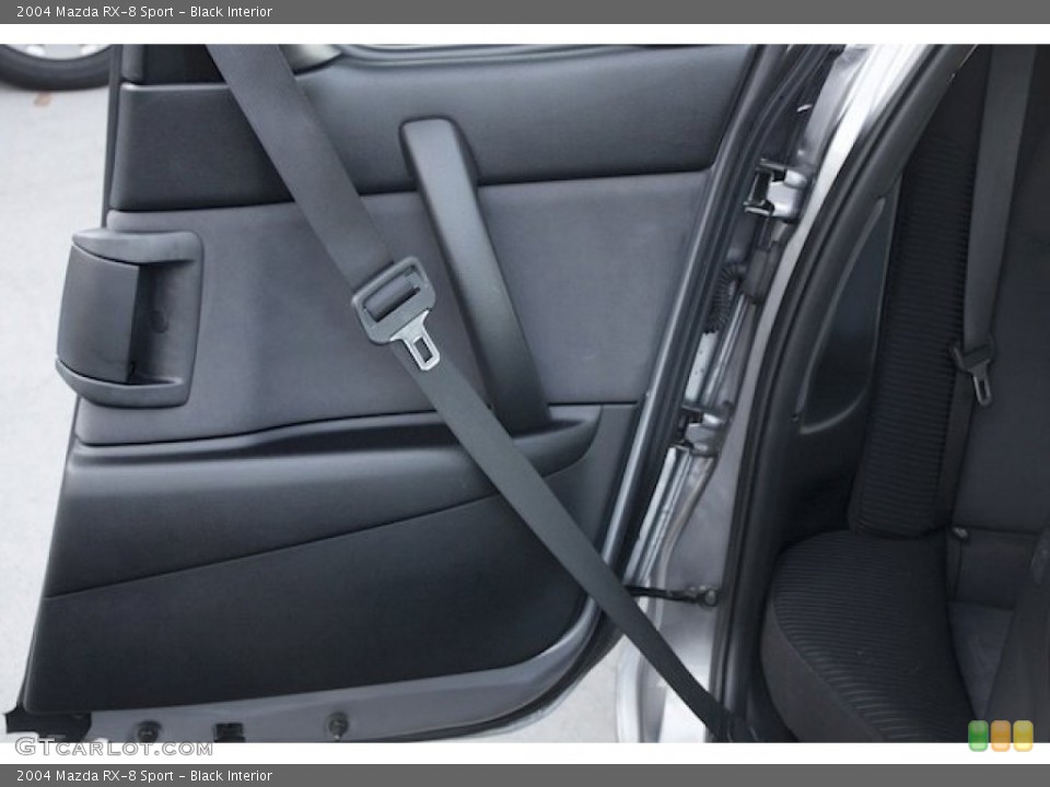 Black Interior Door Panel for the 2004 Mazda RX-8 Sport #89312003