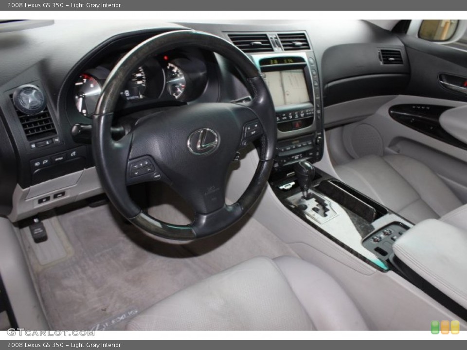 Light Gray 2008 Lexus GS Interiors