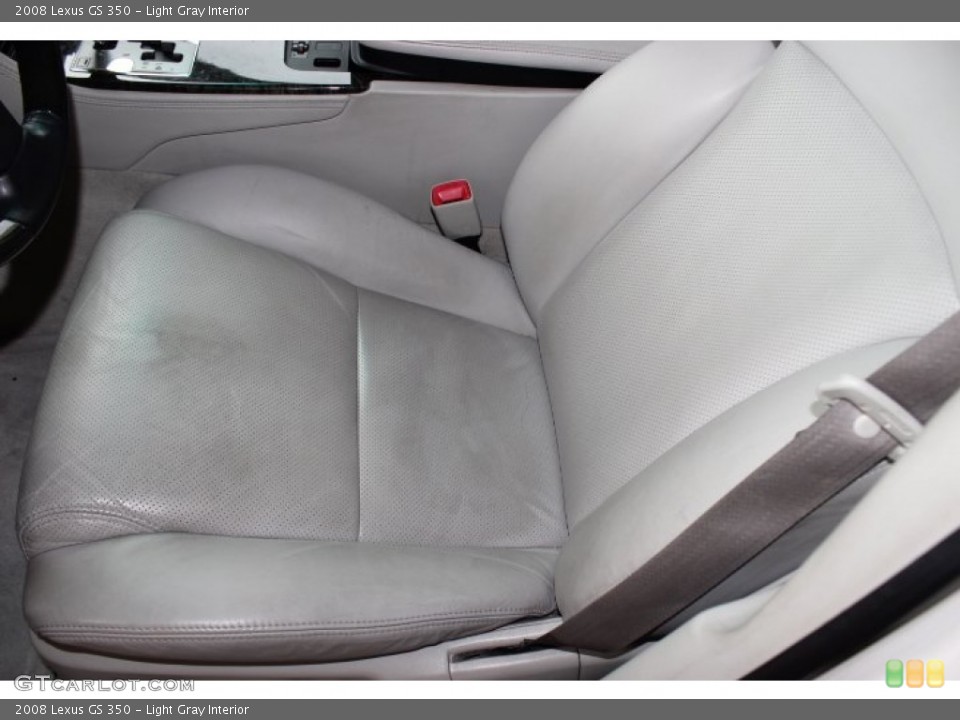 Light Gray Interior Front Seat for the 2008 Lexus GS 350 #89317002
