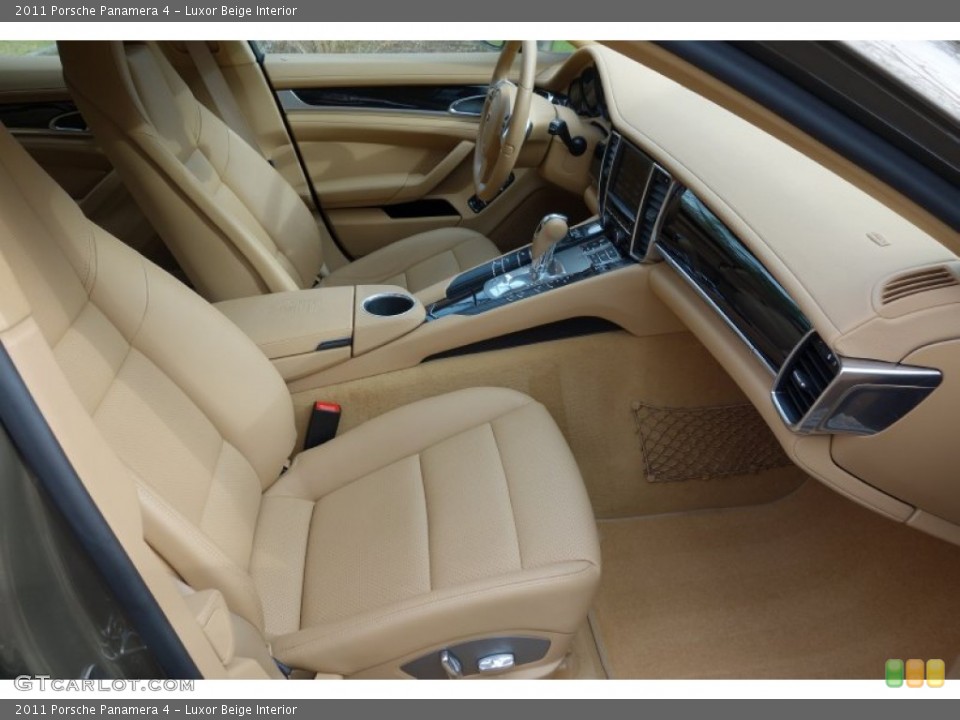 Luxor Beige Interior Front Seat for the 2011 Porsche Panamera 4 #89320277