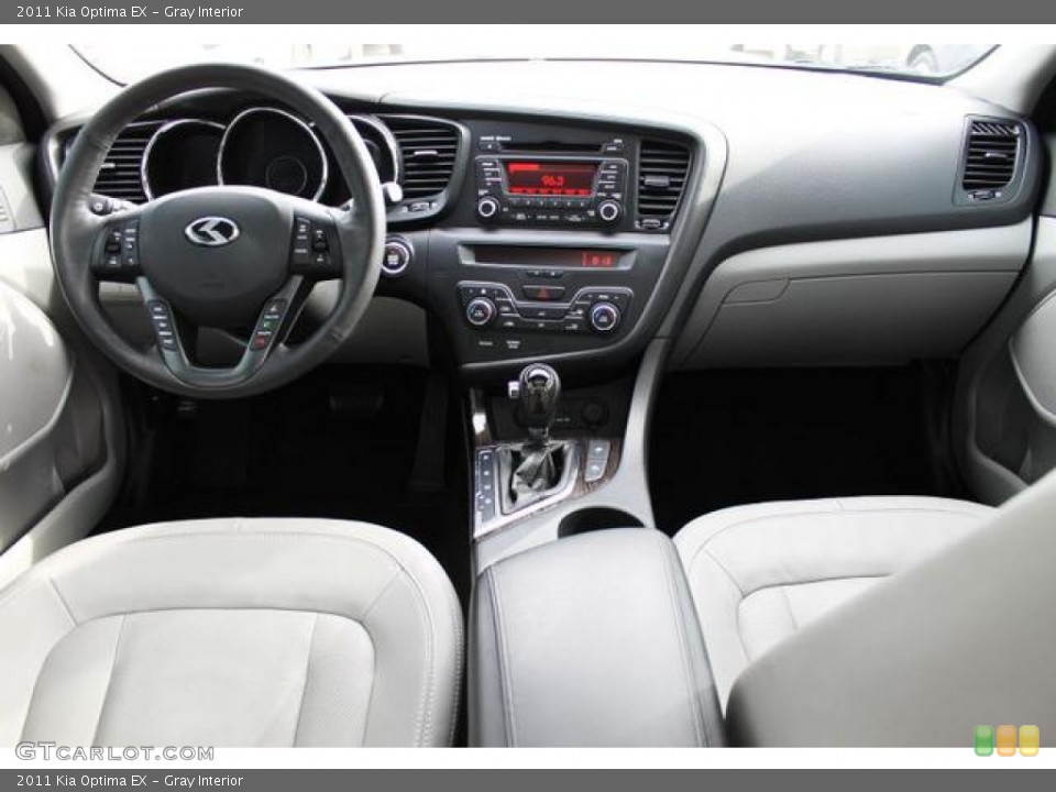 Gray Interior Dashboard for the 2011 Kia Optima EX #89321873