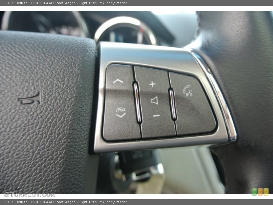 Light Titanium/Ebony Interior Controls for the 2012 Cadillac CTS 4 3.0 AWD Sport Wagon #89321981