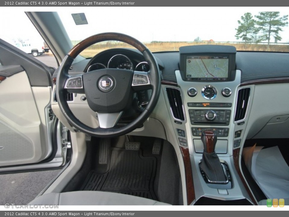 Light Titanium/Ebony Interior Dashboard for the 2012 Cadillac CTS 4 3.0 AWD Sport Wagon #89322083