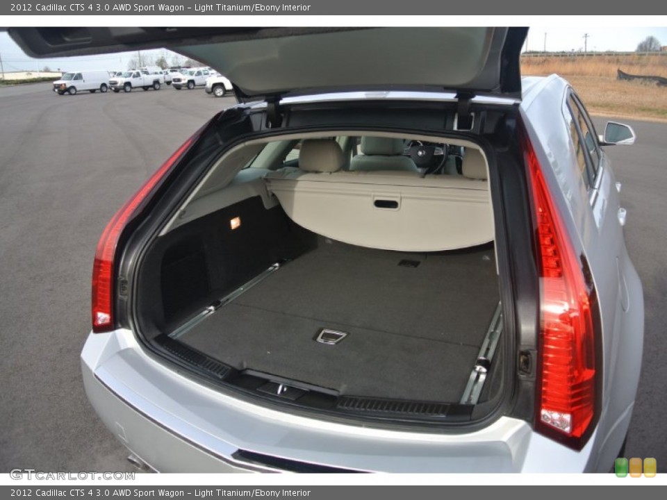 Light Titanium/Ebony Interior Trunk for the 2012 Cadillac CTS 4 3.0 AWD Sport Wagon #89322107