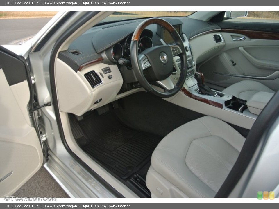 Light Titanium/Ebony Interior Prime Interior for the 2012 Cadillac CTS 4 3.0 AWD Sport Wagon #89322260
