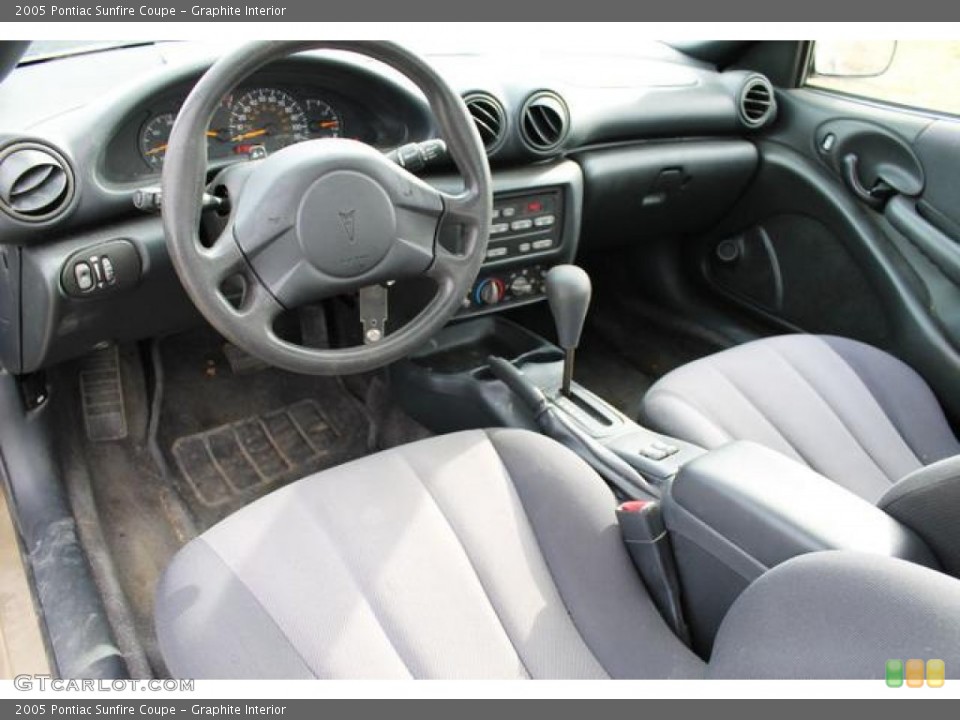 Graphite Interior Prime Interior for the 2005 Pontiac Sunfire Coupe #89322920