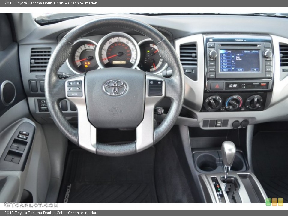 Graphite Interior Dashboard for the 2013 Toyota Tacoma Double Cab #89324084
