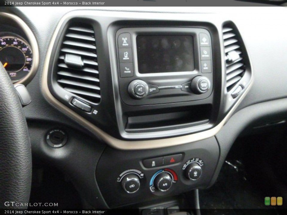 Morocco - Black Interior Controls for the 2014 Jeep Cherokee Sport 4x4 #89324396