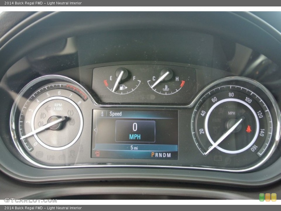 Light Neutral Interior Gauges for the 2014 Buick Regal FWD #89325299