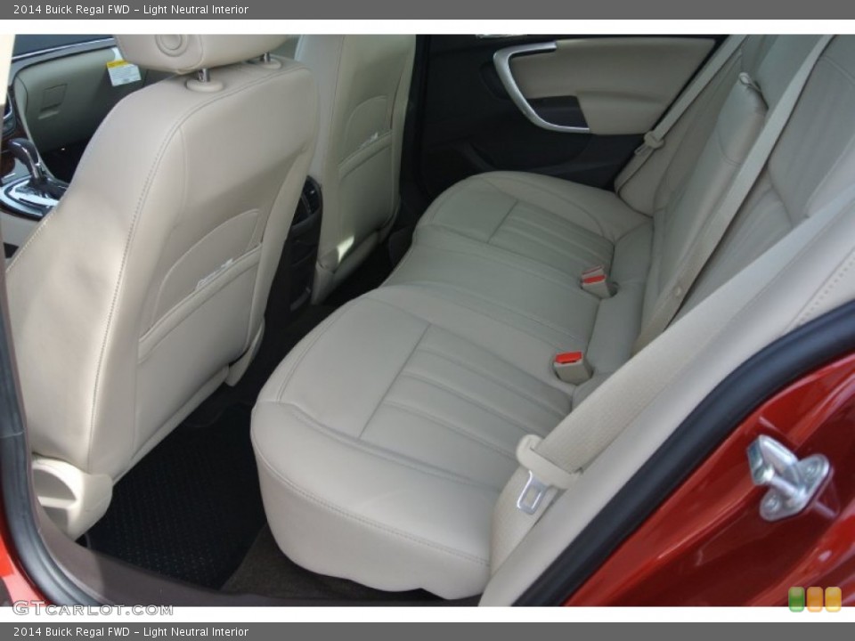 Light Neutral Interior Rear Seat for the 2014 Buick Regal FWD #89325317