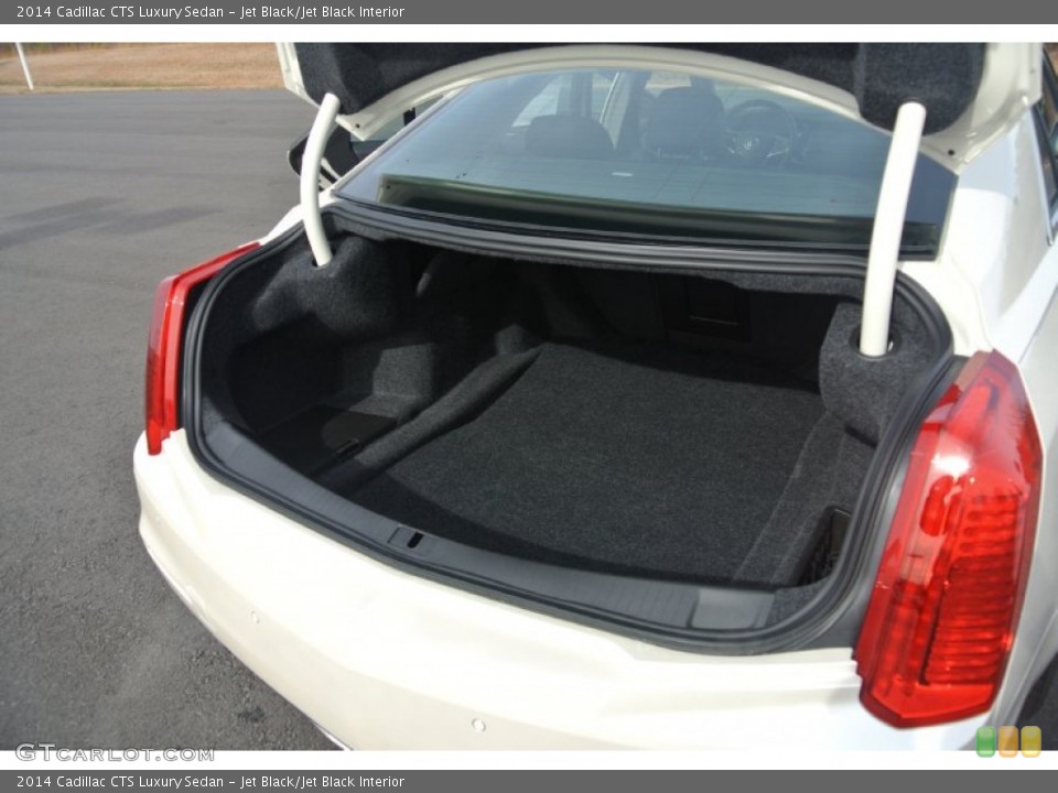 Jet Black/Jet Black Interior Trunk for the 2014 Cadillac CTS Luxury Sedan #89325692