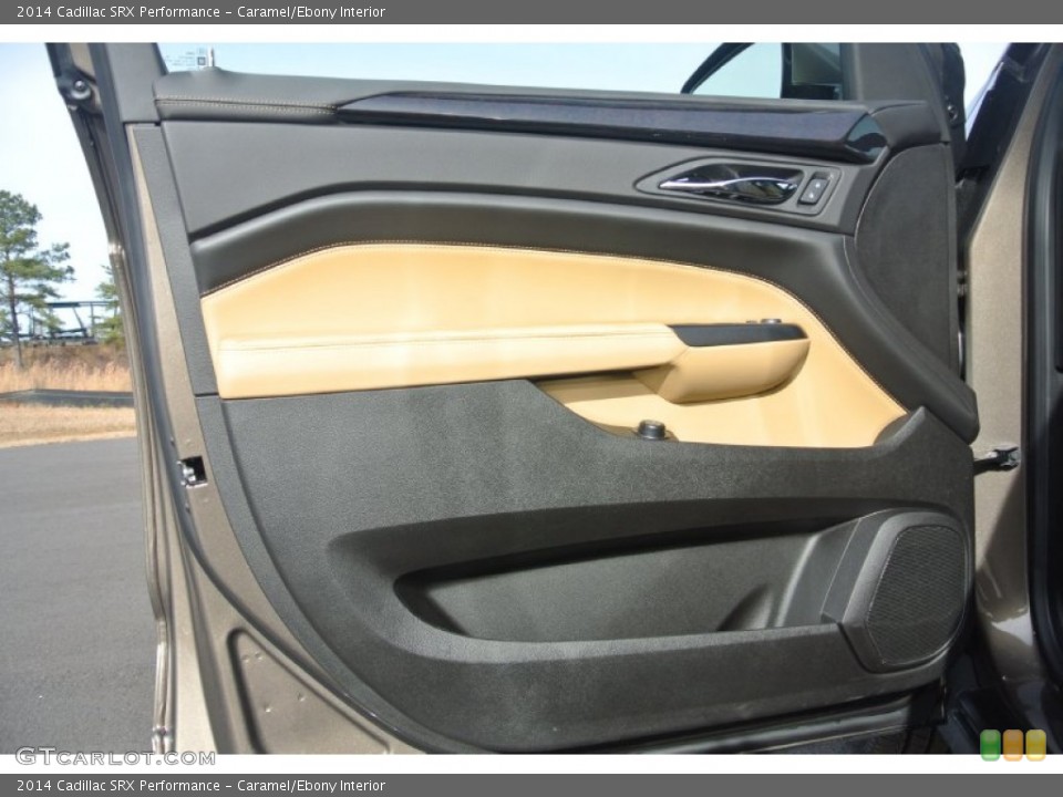 Caramel/Ebony Interior Door Panel for the 2014 Cadillac SRX Performance #89325893