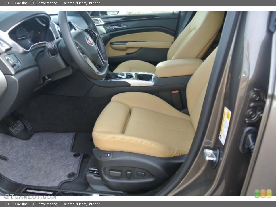Caramel/Ebony Interior Front Seat for the 2014 Cadillac SRX Performance #89325908