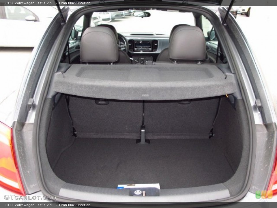 Titan Black Interior Trunk for the 2014 Volkswagen Beetle 2.5L #89327234