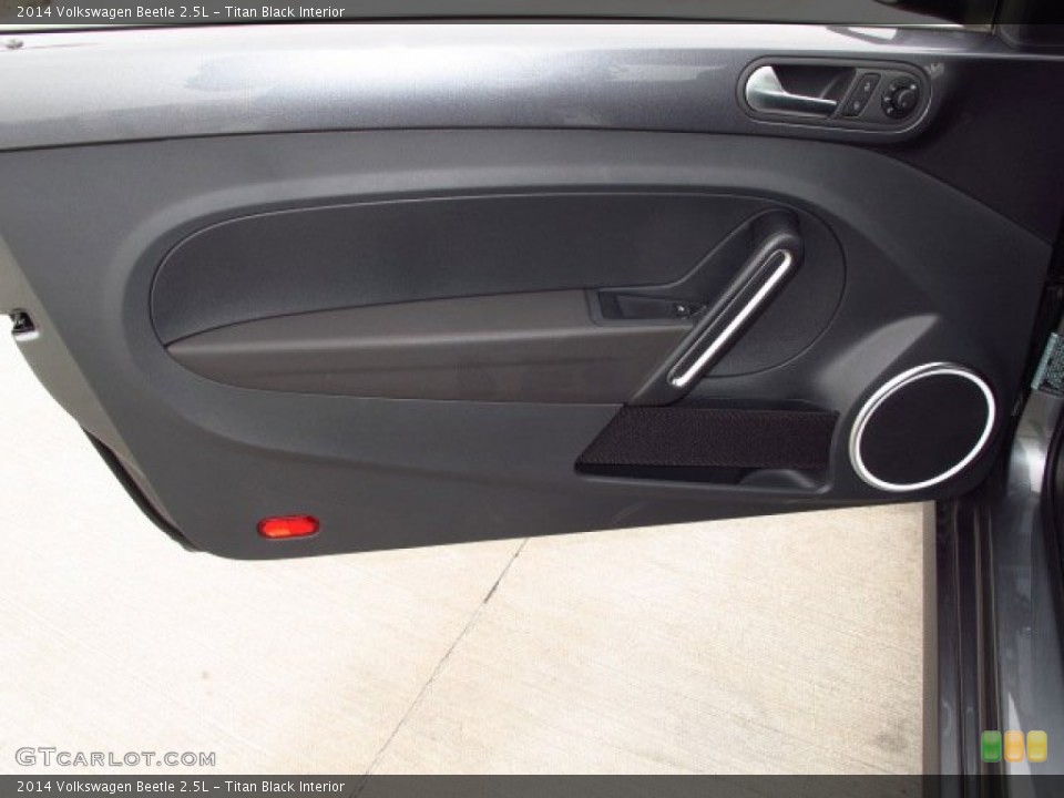 Titan Black Interior Door Panel for the 2014 Volkswagen Beetle 2.5L #89327251