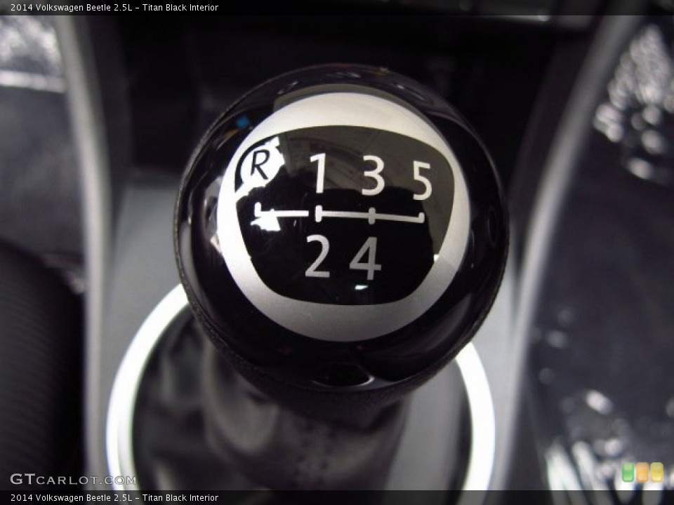 Titan Black Interior Transmission for the 2014 Volkswagen Beetle 2.5L #89327393