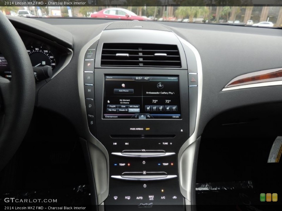 Charcoal Black Interior Controls for the 2014 Lincoln MKZ FWD #89333081