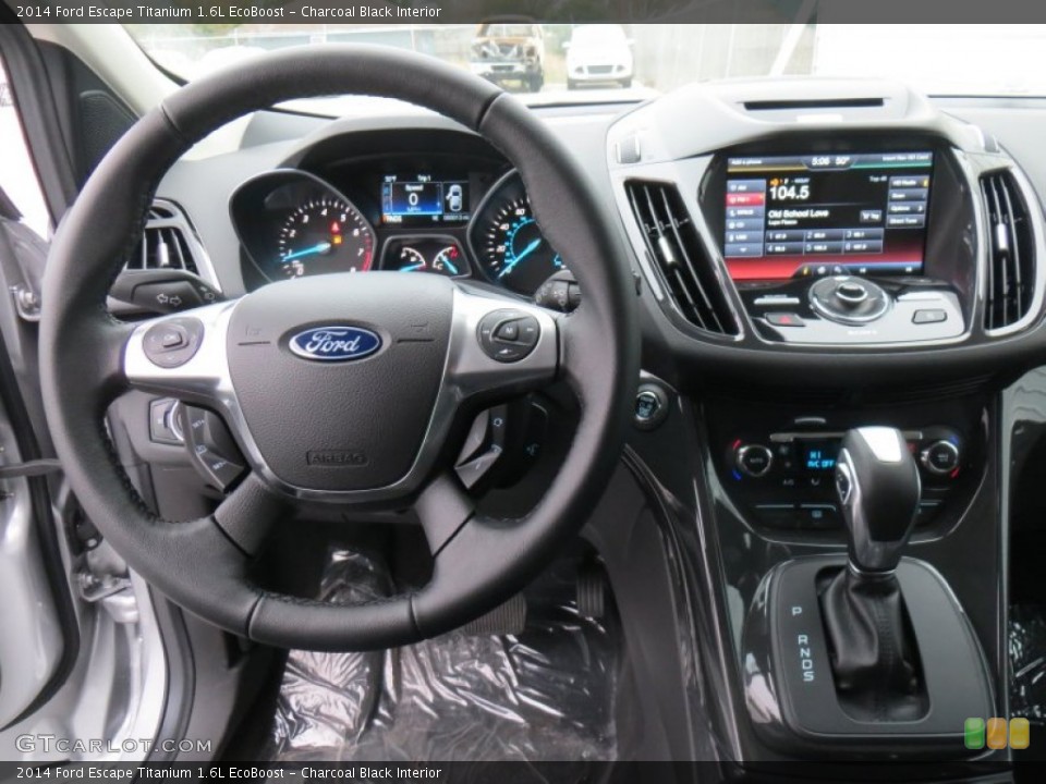 Charcoal Black Interior Dashboard for the 2014 Ford Escape Titanium 1.6L EcoBoost #89334455