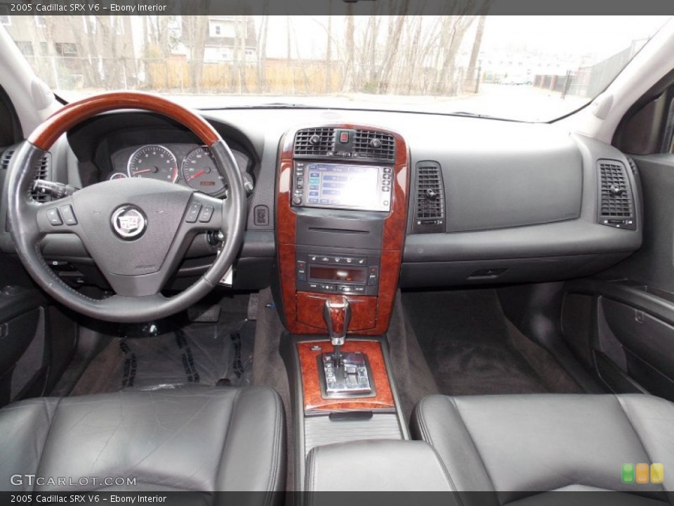 Ebony Interior Dashboard for the 2005 Cadillac SRX V6 #89337490