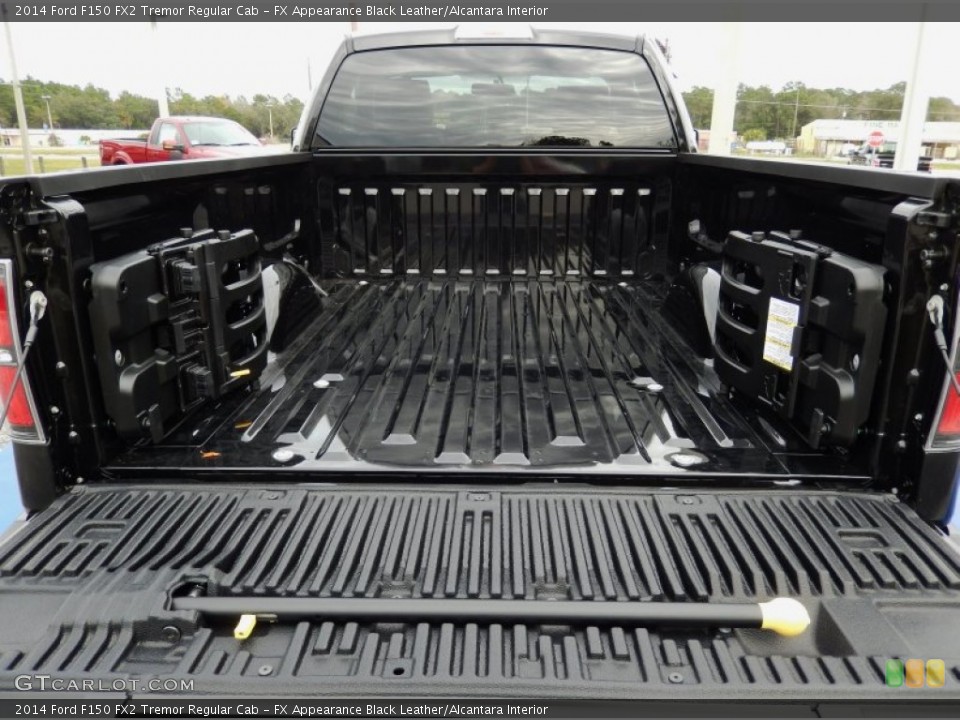 FX Appearance Black Leather/Alcantara Interior Trunk for the 2014 Ford F150 FX2 Tremor Regular Cab #89344978