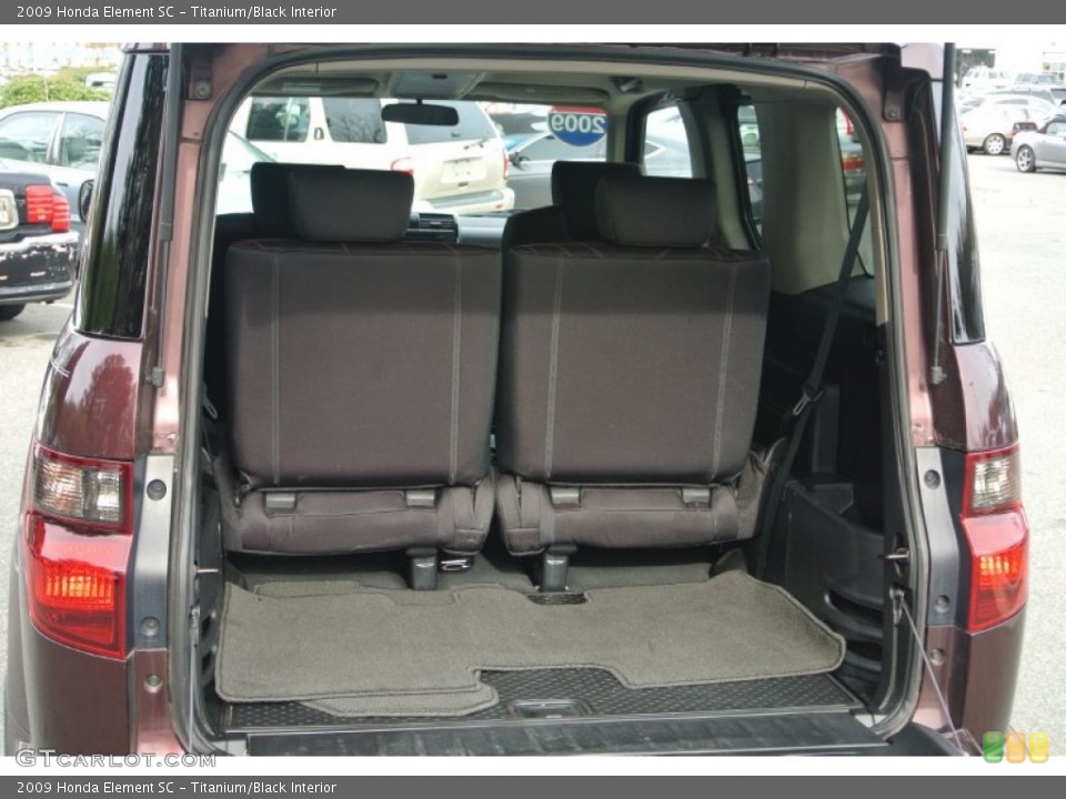 Titanium/Black Interior Trunk for the 2009 Honda Element SC #89345071