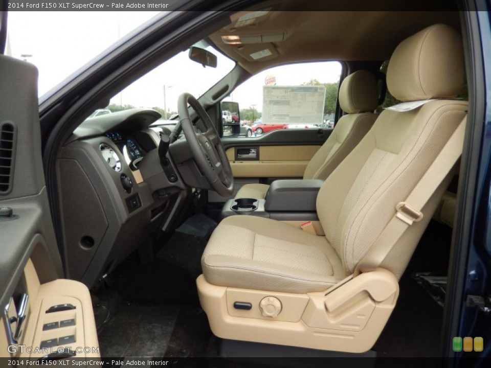 Pale Adobe Interior Photo for the 2014 Ford F150 XLT SuperCrew #89345443