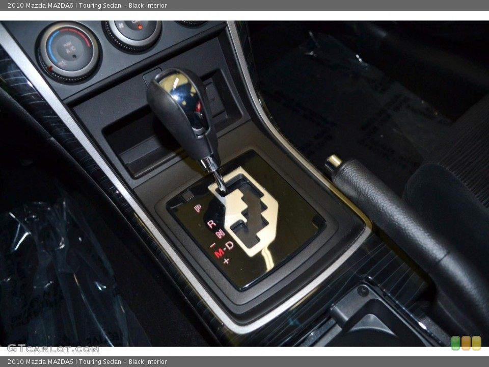 Black Interior Transmission for the 2010 Mazda MAZDA6 i Touring Sedan #89350177