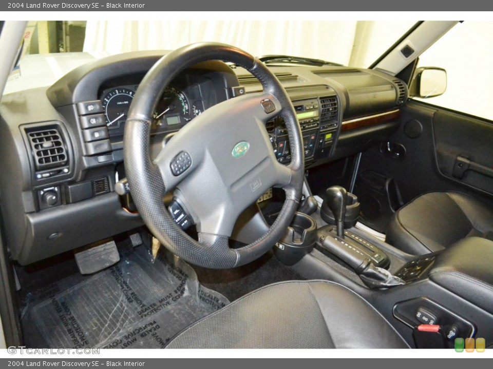 Black 2004 Land Rover Discovery Interiors